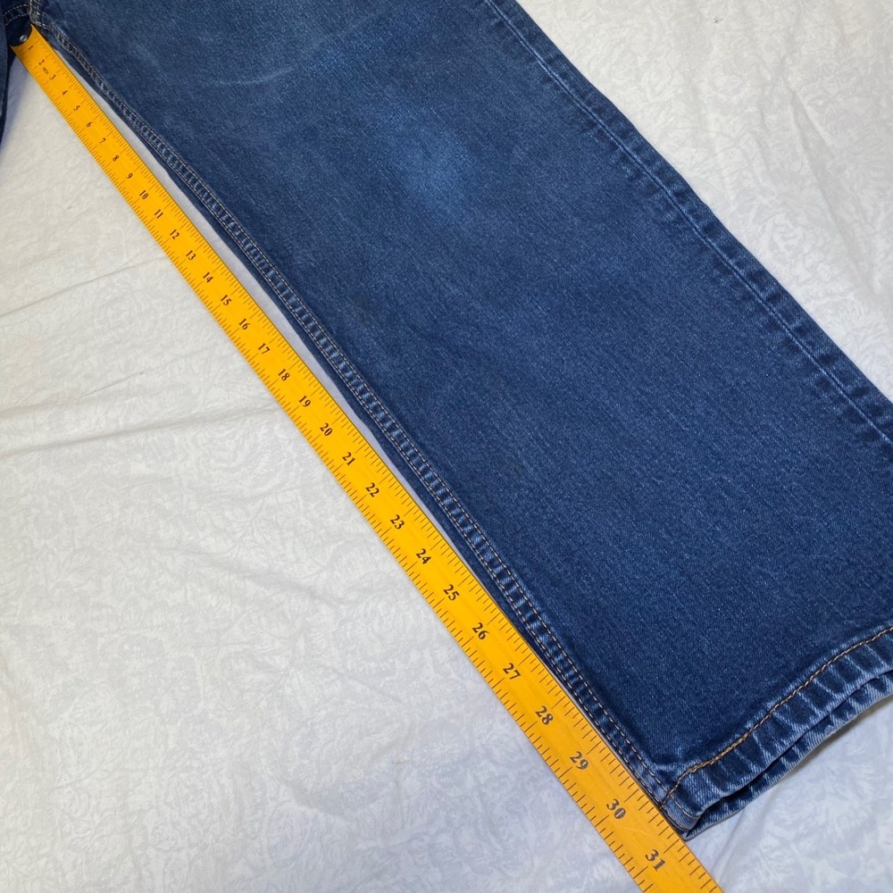 Levi's 550 Relaxed Fit Men's Jeans 40x32 Blue Tapered Denim Red Tab - Picture 3 of 9